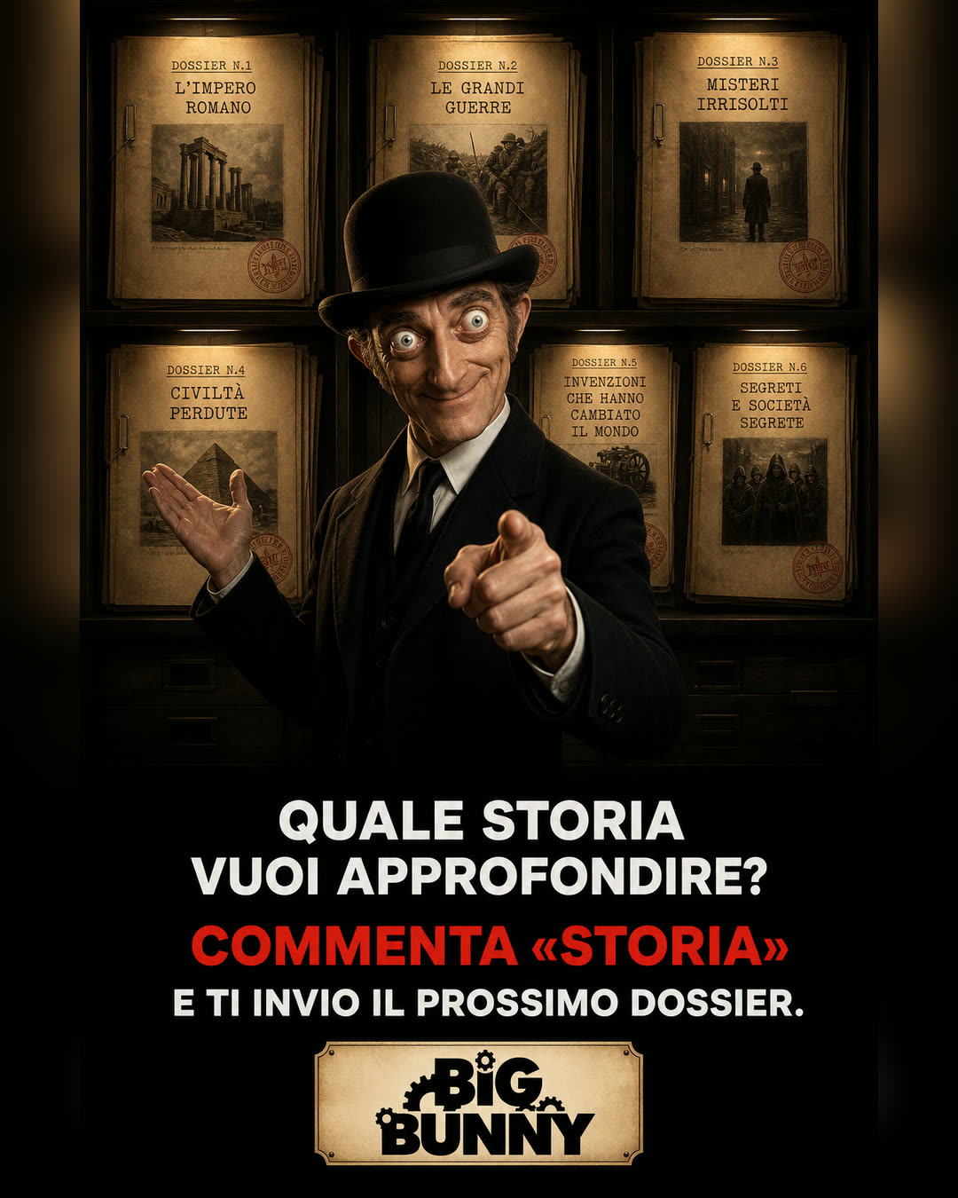 Carosello strategia — call to action